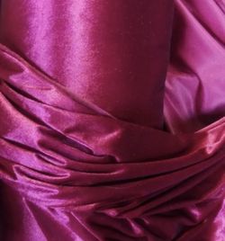 5 Yards Burgundy cranberry Stretchy Velvet