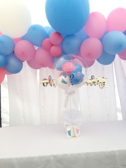 Gender Reveal Party Centerpieces
