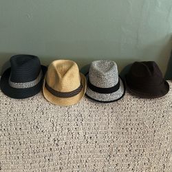 4 Piece Brim Hats 