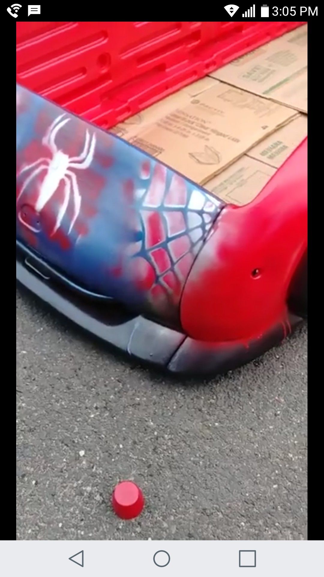 Spider man twin car bed