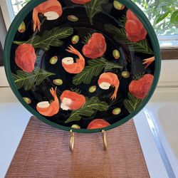 Droll Hand Painted Bowl