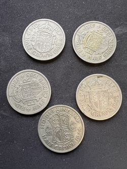 Coins For Sale. Half Crowns