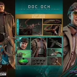 Hot Toys MMS633 Doc Ock (Deluxe Version) Marvel Spider-Man No Way Home 1/6 Figure