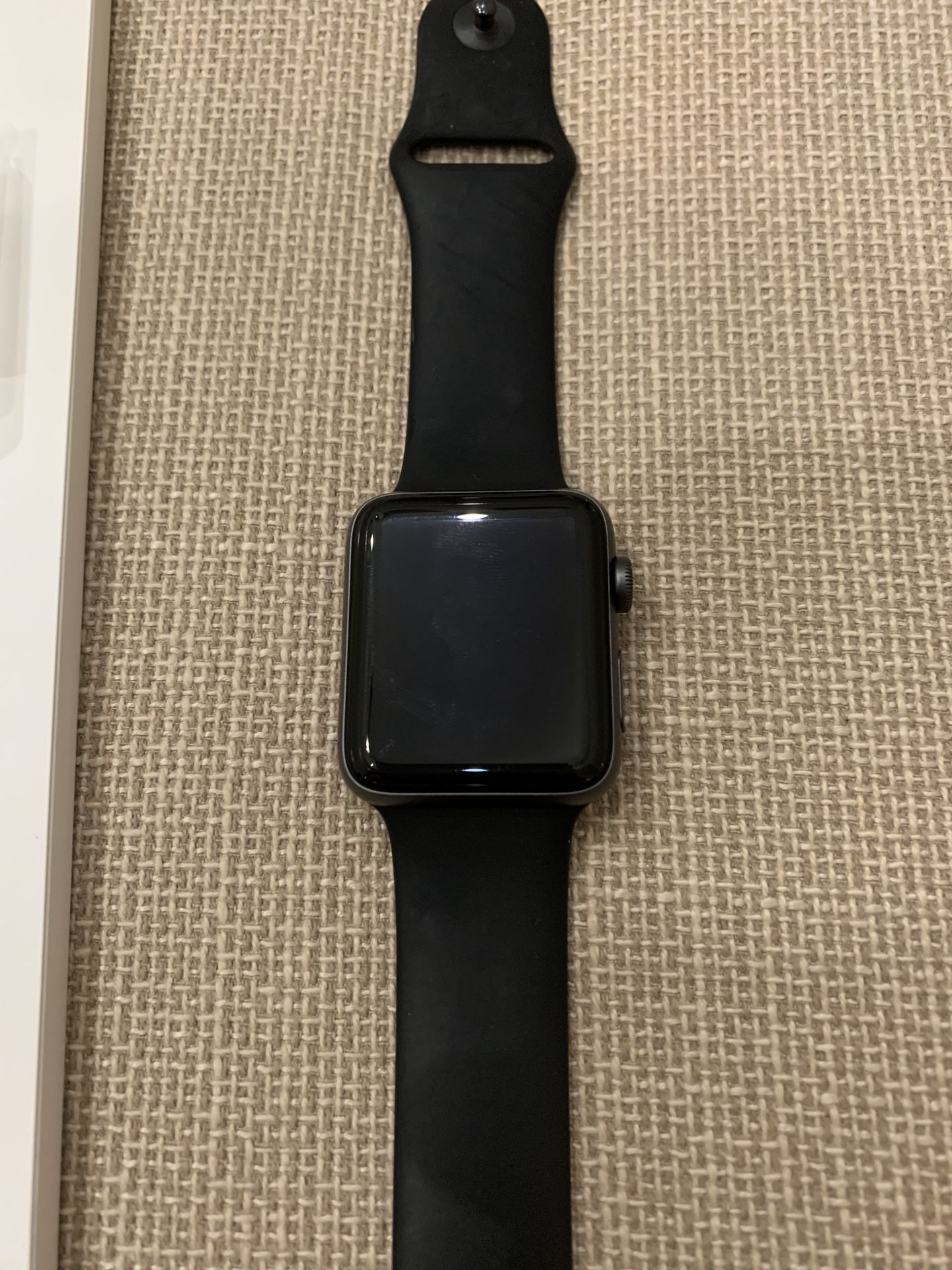 Apple Watch Series 2 42mm Aluminum Case Space Grey GPS with Black Sport Strap