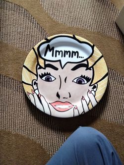 Estate Sale - Lotus Decorative Plate