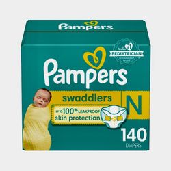 Pampers Swaddlers Soft Sensitive Skin Baby Diapers