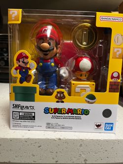 Bandai SH Figuarts Super Mario Bros Action Figure NEW/SEALED Bandai Namco