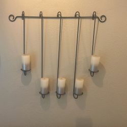 Wall Hanging Candle Holder 