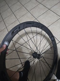 Super Team Carbon Fiber Aero 50mm Rear Rim