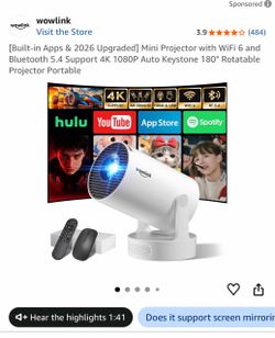 wowlink W210 Smart Mini Projector