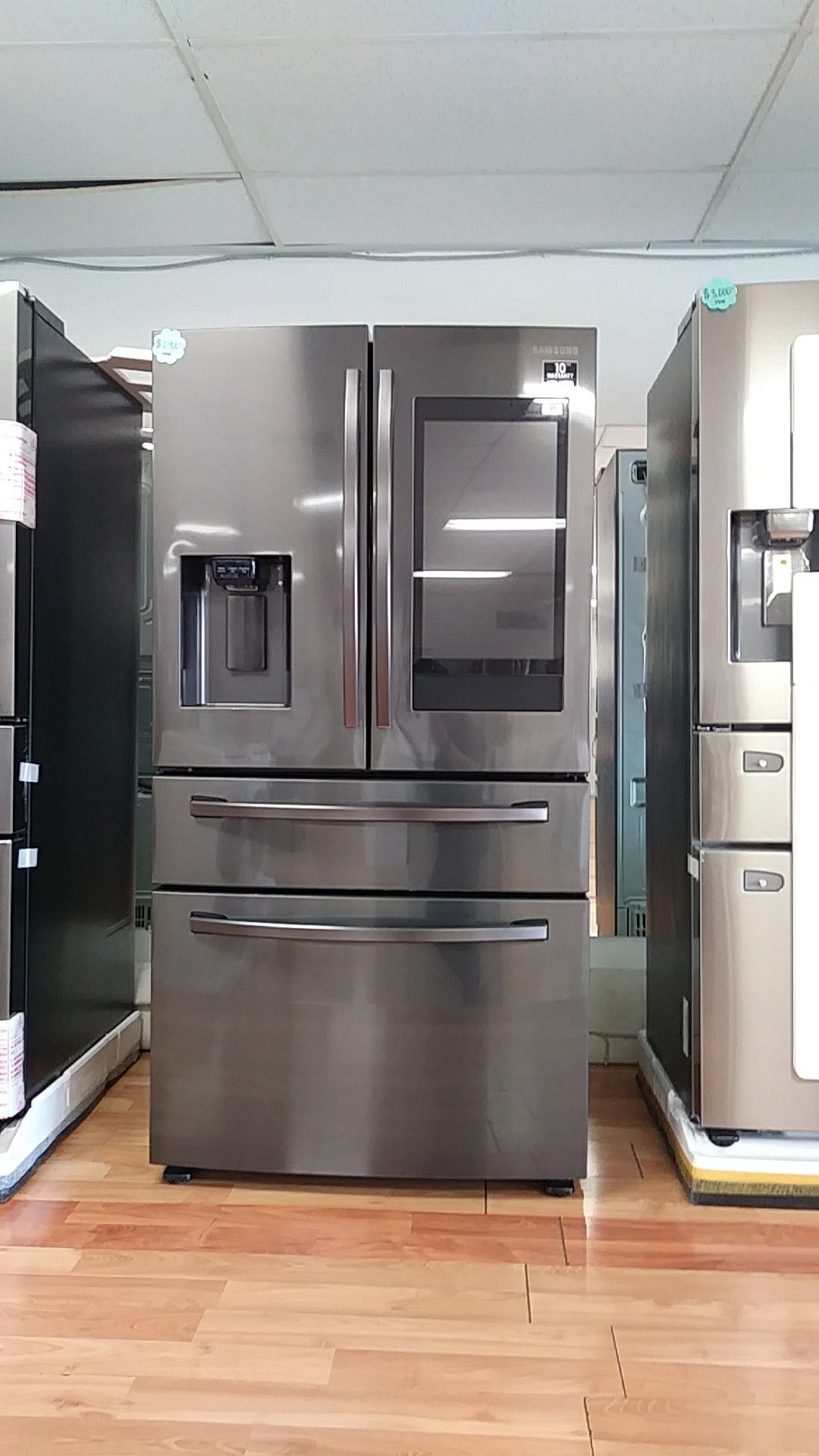 NEW SAMSUNG BLACK STAINLESS FAMILY HUB