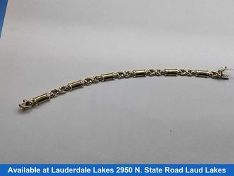 Bracelet - Yellow Gold 14k (.585) 9.2 grams 7 inch