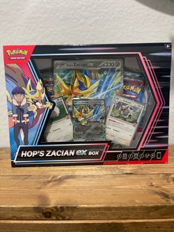 Hop's Zacian ex Box