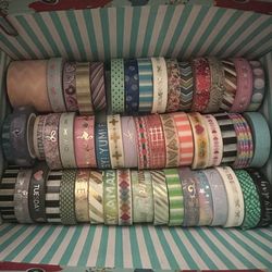 Assorted Washi Tapes with Boxes