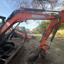 2020 Kubota Excavator U-55-4 Parts/salvage
