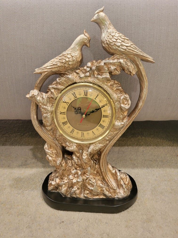 Antique Bird Clock