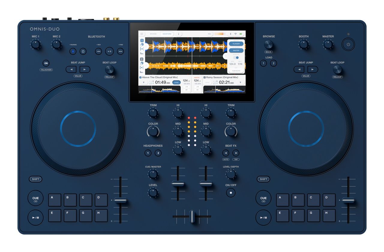 AlphaTheta Omnis Duo 2-deck Portable DJ System