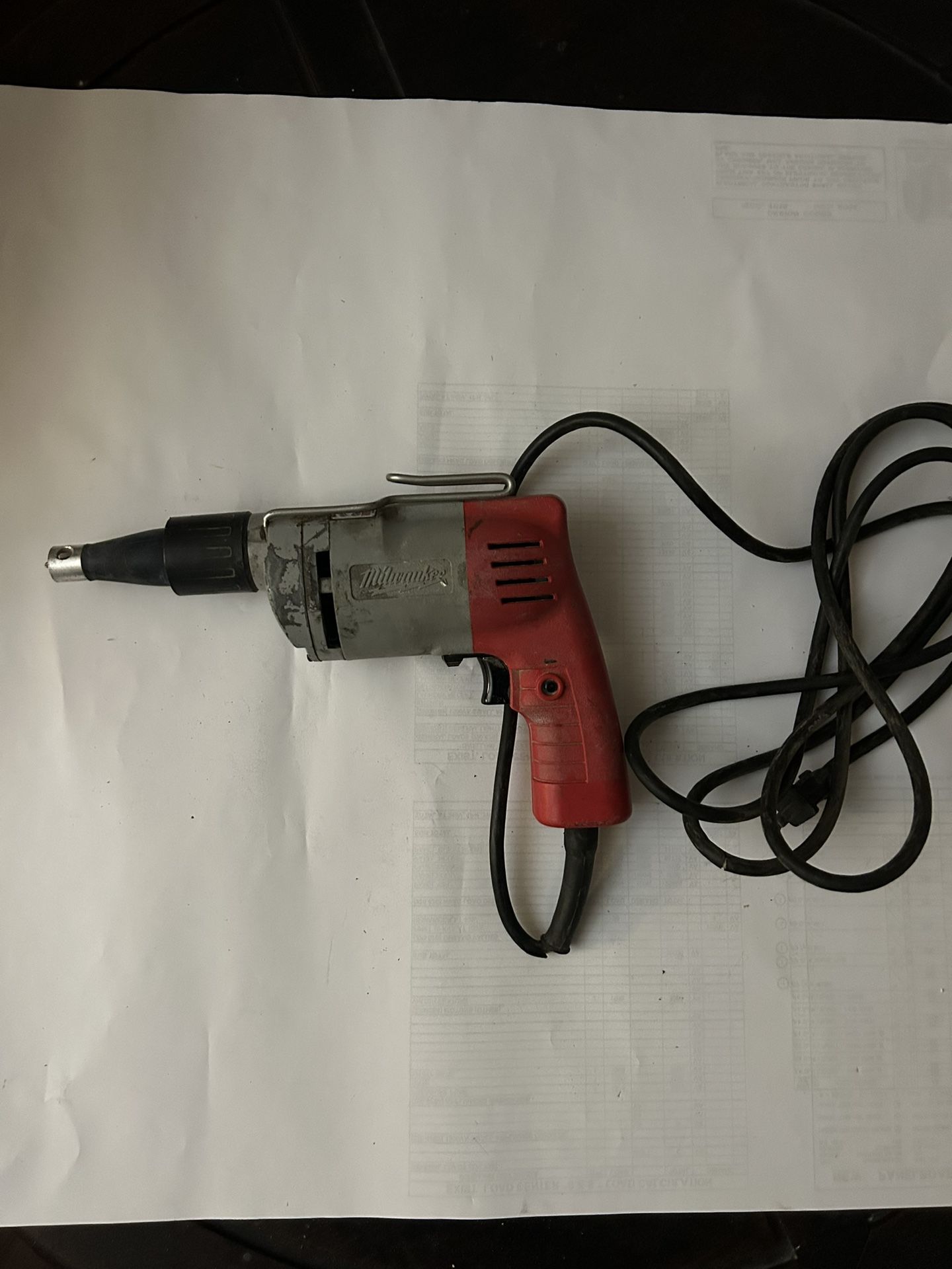 Sheetrock Screw Gun
