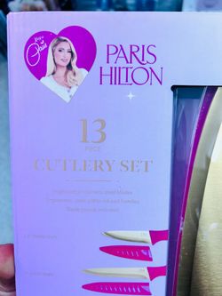 Paris Hilton clutery set