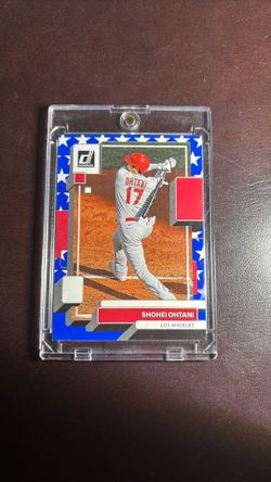 2022 Panini Donruss Shohei Ohtani Independence Day Short Print