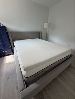Queen sized bed