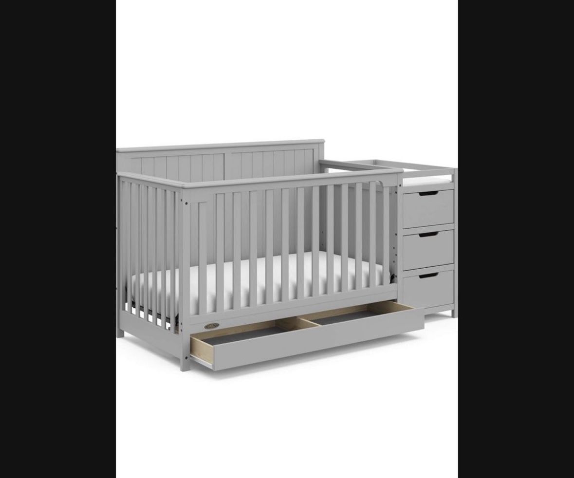 Grey Crib