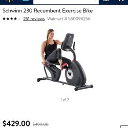 Brand new exercise bike