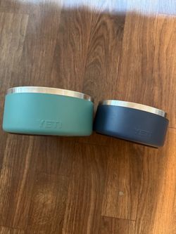 Yeti Stainless Steel Dog Bowls- Set of Two