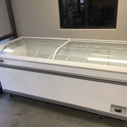 80” Chest Freezer Supermarket Freezer Frozen Food