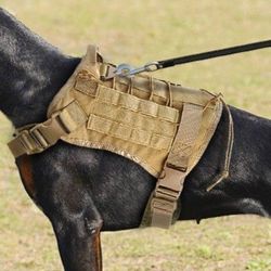 Dog Harnesses & Vests  _ Various Styles _ Leashes _ Service Patches _ Molle Pouches