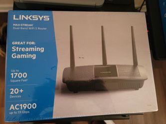 Linkys Max-Stream Router AC1900