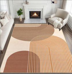 8x10 boho geometric area rug