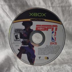 ESPN NBA 2K5 Xbox (Sega, 2004) Game Disc Only