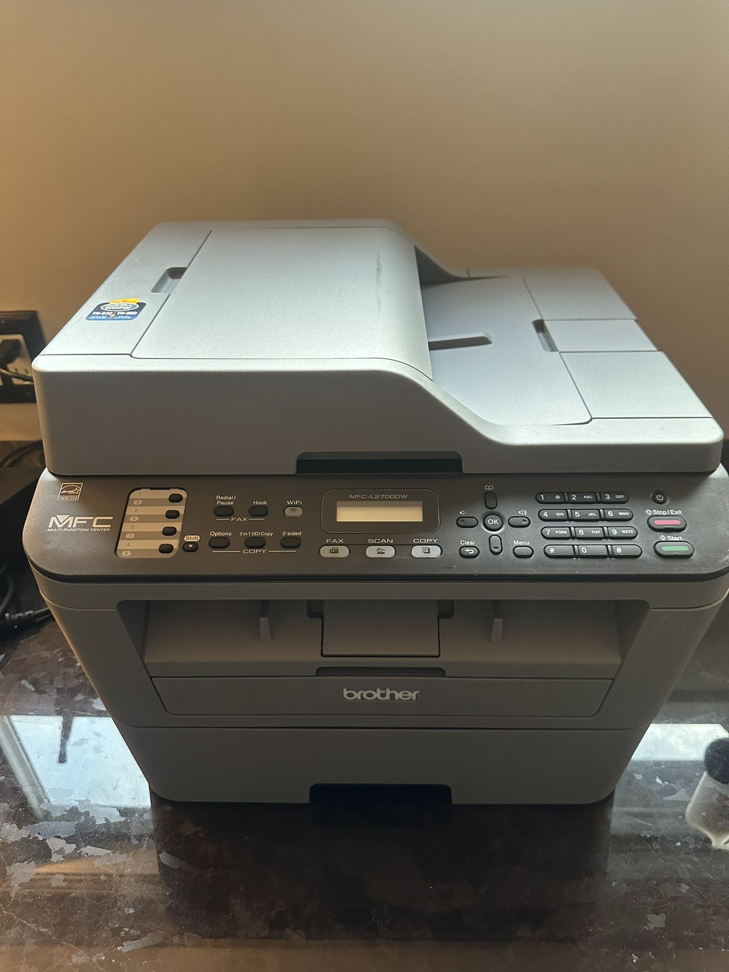 Brother MFC-L200DW All-In-One Multi Laser Printer Copier Fax Scan- Low Toner