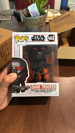 Two Funko pop dark trooper Star Wars 466