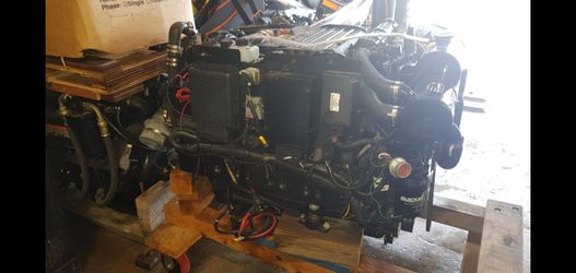 Pair of Mercruiser 7.3L 300 hp Diesel In Box