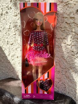XO Valentine Barbie Doll 2007