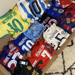 mens soccer jerseys ronaldo messi mbappe neymar real madrid barca nike adidas puma euros 2024