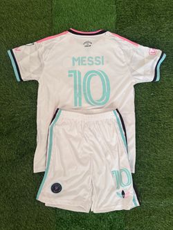 Messi inter Miami jersey kids set