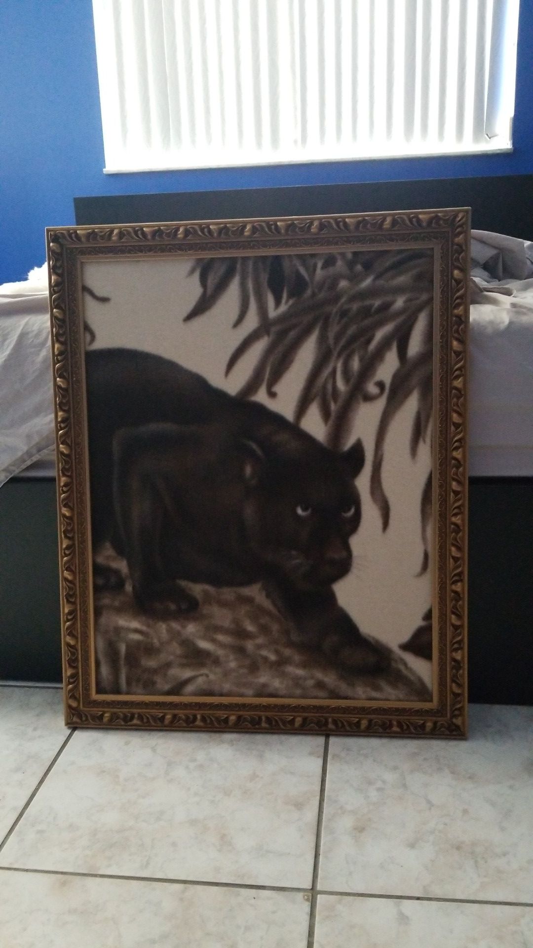 Black Panther Painting