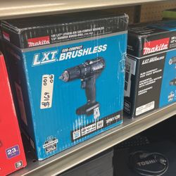 Makita LXT Brushless 18v Subcompact Brushless 1/2” Hammer Driver Drill 