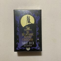 Nightmare Before Christmas Tarot Card Deck 