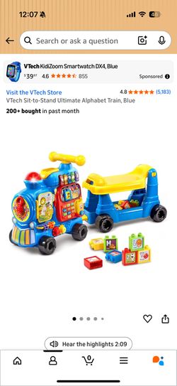 VTech Sit-to-Stand Ultimate Alphabet Train