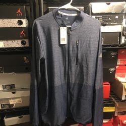 Mens Sz Large Collegiate Navy Blue Adidas Climacool Fut CRFT Layer Jacket DQ2260