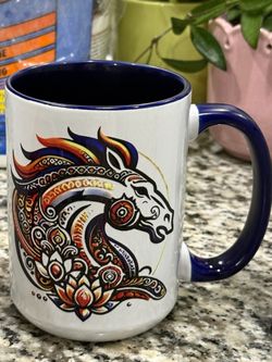 Denver Broncos coffee mug