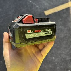 Milwaukee 8.0 & 2.0 Battery