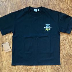 Burberry Black Shirt - Size Large 