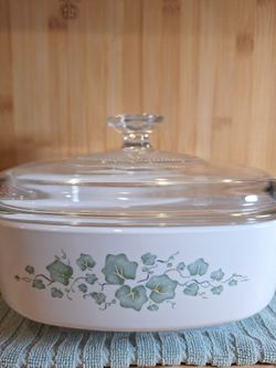 Vtg Corningware A2B Callaway Ivy 2 qt Casserole
