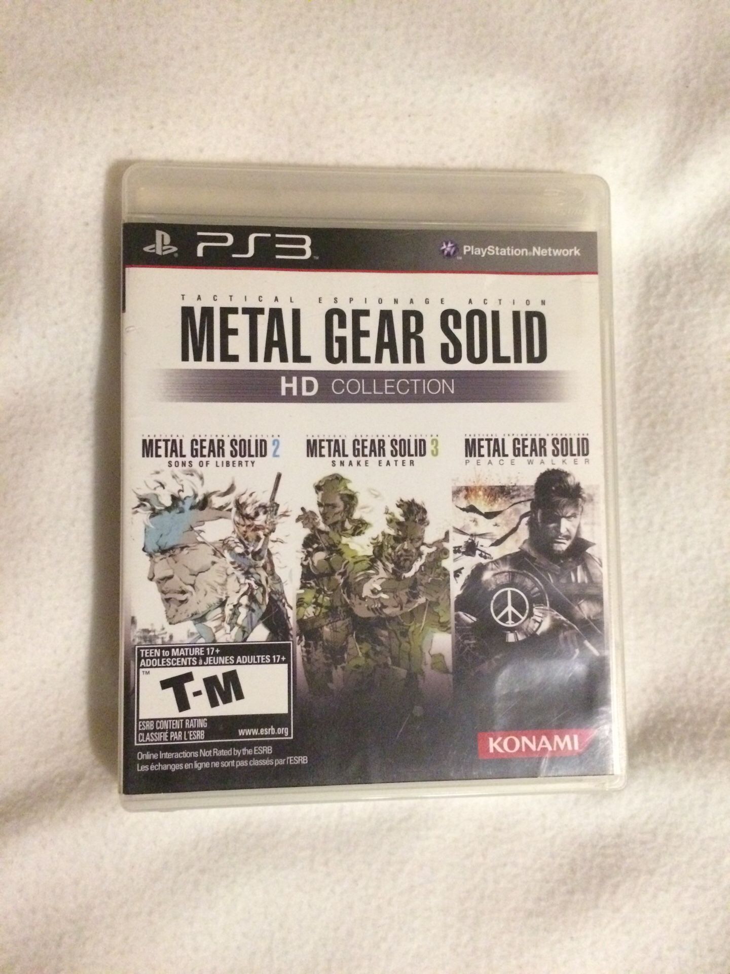PS3 Metal Gear Solid: HD Collection