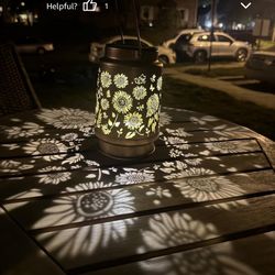 Sunflower Solar Lanterns Outdoor Waterproof, Hanging Solar Lights for Yard, Patio, Porch, Garden Decor, Sunflower Solar Lanterns Outdoor Waterproof wi